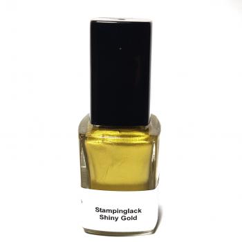 Stamping Lack, Shiny Gold 12 ml